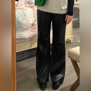 BBJ Los Angeles Black leather pants